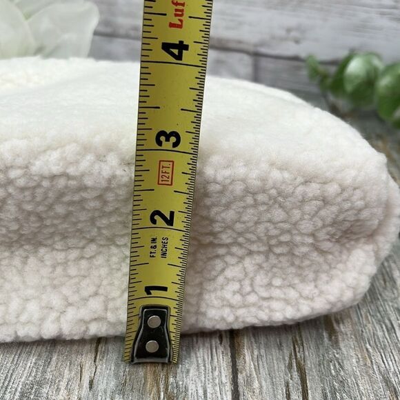 Kate Spade Sherpa Cosmetic Makeup Pouch Travel Bag Purse - Picture 8 of 11